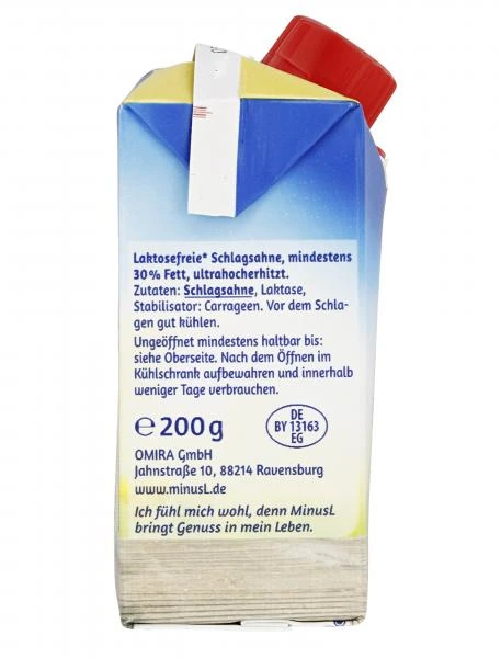Minus L Schlagsahne 30% 3 Minus L Schlagsahne 30% – Bild 3