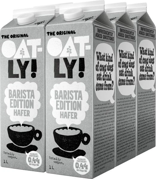 Oatly Barista Edition Hafer 1 Oatly Barista Edition Hafer
