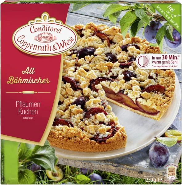 Coppenrath & Wiese Alt-Böhmischer Pflaumenkuchen 1 Coppenrath & Wiese Alt-Böhmischer Pflaumenkuchen