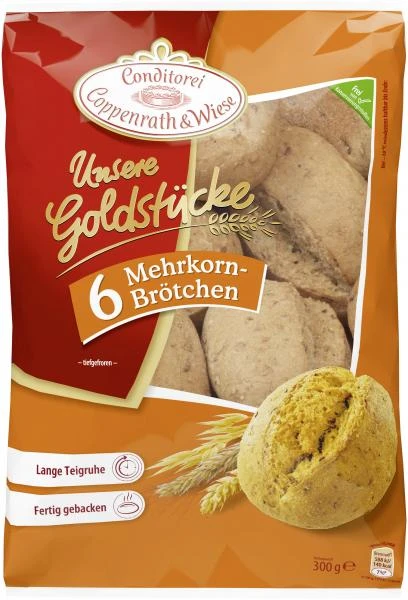 Coppenrath & Wiese Unsere Goldstücke Mehrkornbrötchen 1 Coppenrath & Wiese Unsere Goldstücke Mehrkornbrötchen