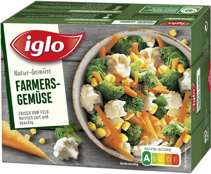 Iglo Frisch Vom Feld Farmers Gemüse 1 Iglo Frisch Vom Feld Farmers Gemüse