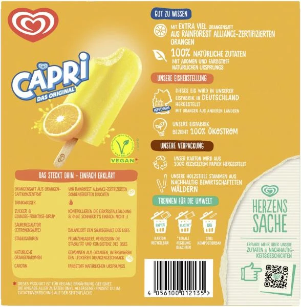 Langnese Capri Familienpackung 2 Langnese Capri Familienpackung – Bild 2