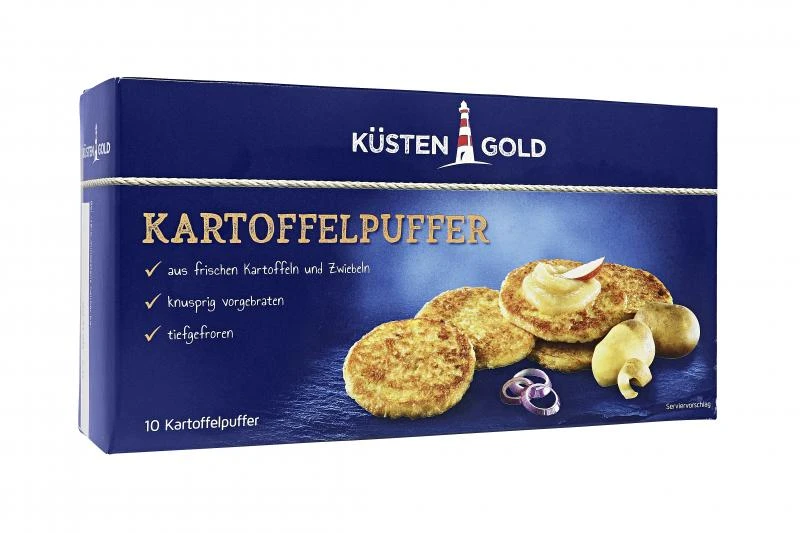 Küstengold Kartoffelpuffer 1 Küstengold Kartoffelpuffer