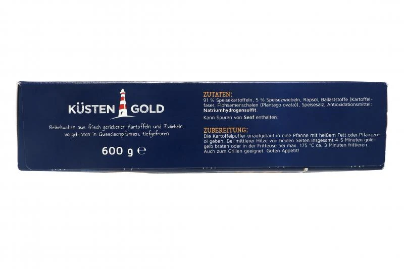 Küstengold Kartoffelpuffer 2 Küstengold Kartoffelpuffer – Bild 2