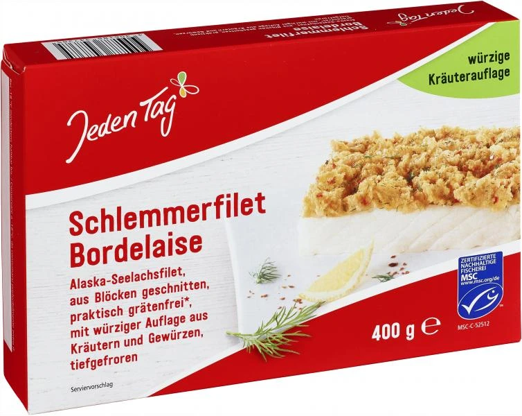 Jeden Tag Schlemmerfilet Bordelaise 1 Jeden Tag Schlemmerfilet Bordelaise