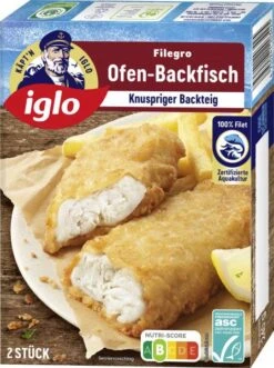 Iglo Filegro Ofen-Backfisch Knuspriger Backteig