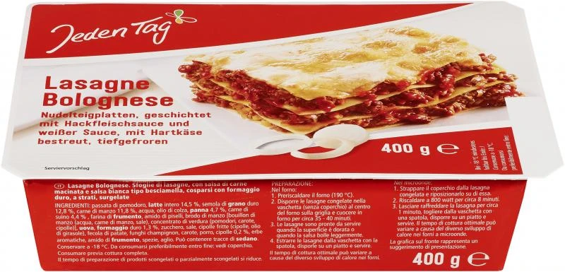 Jeden Tag Lasagne Bolognese 1 Jeden Tag Lasagne Bolognese