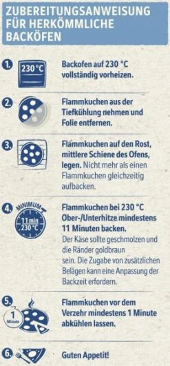 Original Wagner Flammkuchen Käse & Lauch -Lebensmittel Verkäufe 4503091264 4009233003402 05