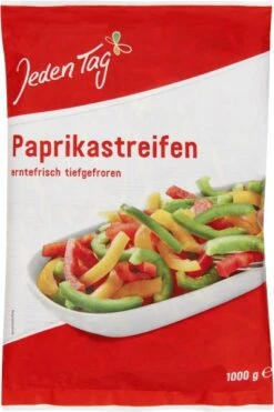 Jeden Tag Paprikastreifen