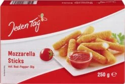 Jeden Tag Mozzarella Sticks