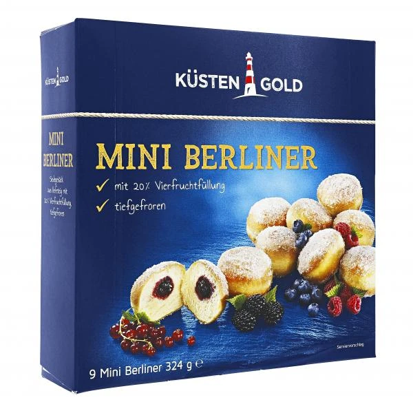 Küstengold Mini Berliner 1 Küstengold Mini Berliner