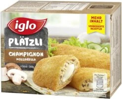 Iglo Plätzli Champignon Mozzarella