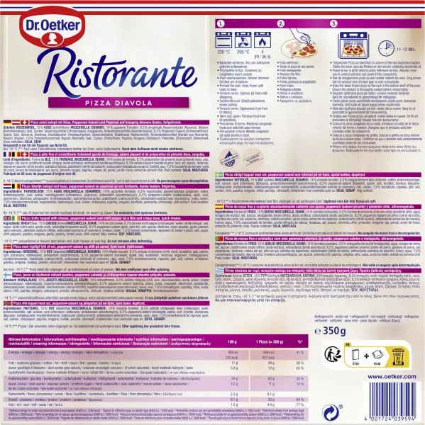 Dr. Oetker Ristorante Pizza Diavola 3 Dr. Oetker Ristorante Pizza Diavola – Bild 3