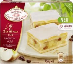 Coppenrath & Wiese Café Landhaus Gedeckter Apfel-Blechkuchen