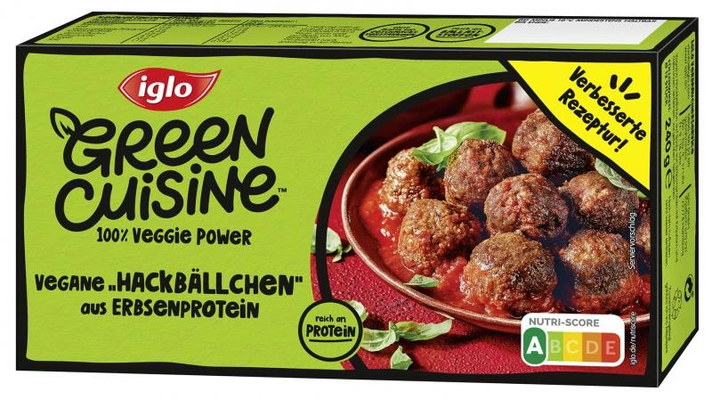 Iglo Green Cuisine Vegane Hackbällchen 1 Iglo Green Cuisine Vegane Hackbällchen