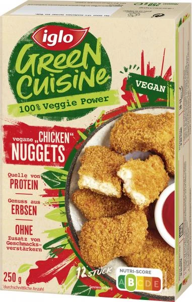 Iglo Green Cuisine Vegane Chicken Nuggets 1 Iglo Green Cuisine Vegane Chicken Nuggets