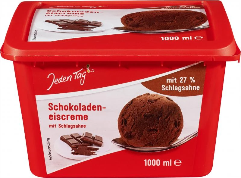 Jeden Tag Eiscreme Schokolade 1 Jeden Tag Eiscreme Schokolade