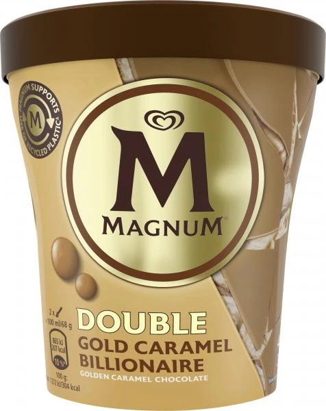 Magnum Double Gold Caramel Billionaire 1 Magnum Double Gold Caramel Billionaire