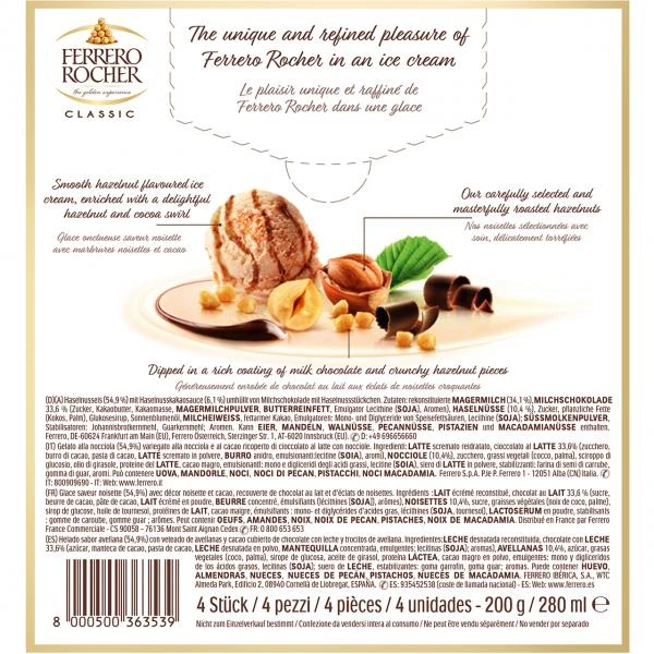 Ferrero Rocher Classic Eis 3 Ferrero Rocher Classic Eis – Bild 3