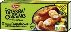 Iglo Green Cuisine Vegane 'Fischstäbchen' Aus Reis Und Weizen