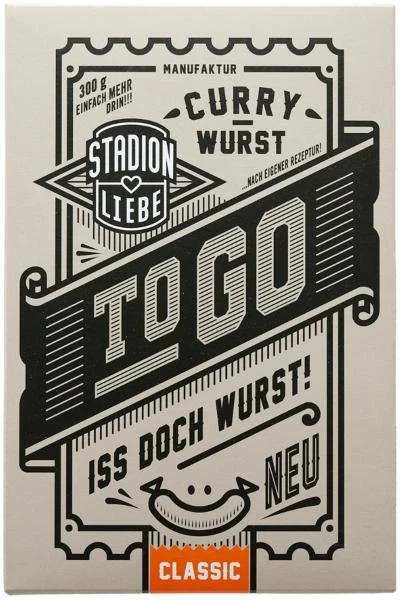 Stadionliebe Currywurst Classic 1 Stadionliebe Currywurst Classic