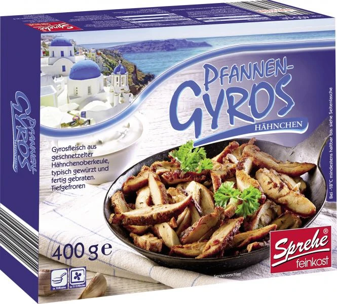 Sprehe Pfannengyros Hähnchen 1 Sprehe Pfannengyros Hähnchen
