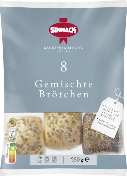 Sinnack Gemischte Brötchen 1 Sinnack Gemischte Brötchen