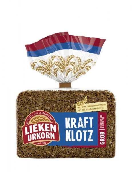 Lieken Urkorn Kraftklotz 1 Lieken Urkorn Kraftklotz