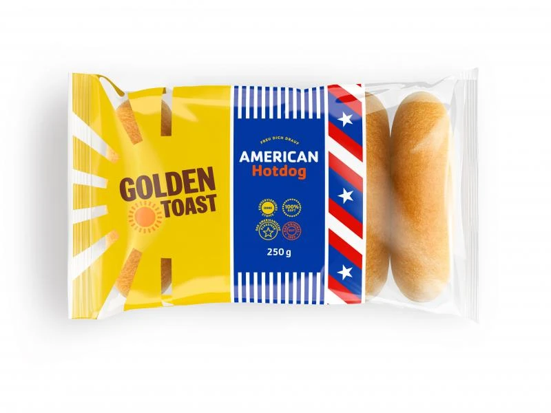 Golden Toast American Hot Dog 1 Golden Toast American Hot Dog