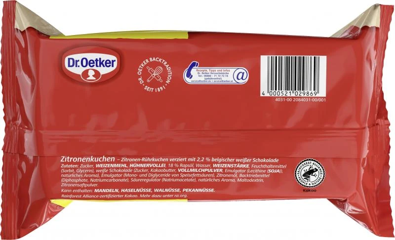 Dr. Oetker Zitronenkuchen 2 Dr. Oetker Zitronenkuchen – Bild 2