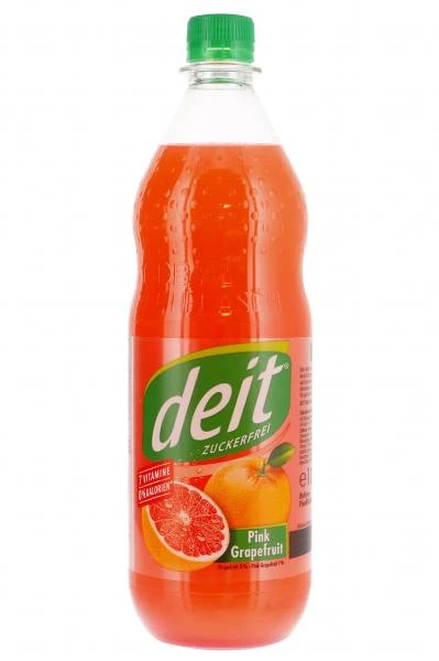 Deit Pink Grapefruit Zuckerfrei (Mehrweg) 1 Deit Pink Grapefruit Zuckerfrei (Mehrweg)