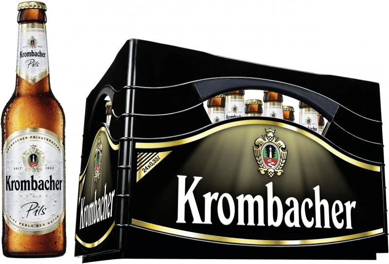 Krombacher Pils (Mehrweg) 1 Krombacher Pils (Mehrweg)
