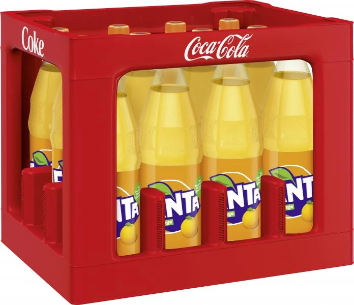 Fanta Orange PET (Mehrweg) 1 Fanta Orange PET (Mehrweg)