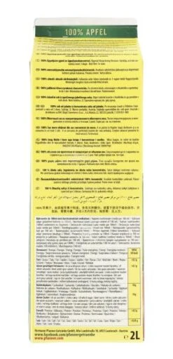 Pfanner 100% Apfel 5 Pfanner 100% Apfel -Lebensmittel Verkäufe 4504030024 9006900014025 03.jpg