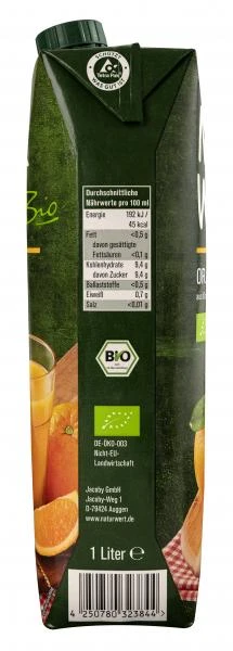 NaturWert Bio Orangensaft 3 NaturWert Bio Orangensaft – Bild 3