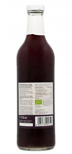 Campo Verde Demeter Apfel-Cassissaft 2 Campo Verde Demeter Apfel-Cassissaft – Bild 2