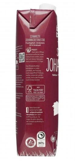 Becker's Bester Schwarze Johannisbeer -Lebensmittel Verkäufe 4504030897 4001716082027 04