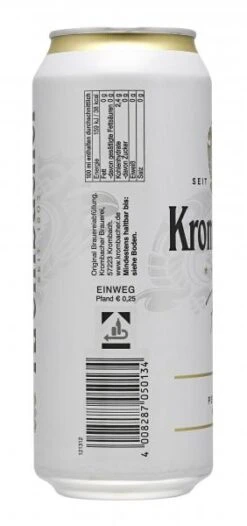 Krombacher Pils (Einweg) 5 Krombacher Pils (Einweg) -Lebensmittel Verkäufe 4504050008 4008287050134 03.jpg