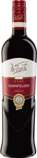 Dr. Faust Dornfelder Rotwein Lieblich