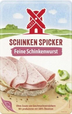 Rügenwalder Mühle Schinken Spicker Feine Schinkenwurst