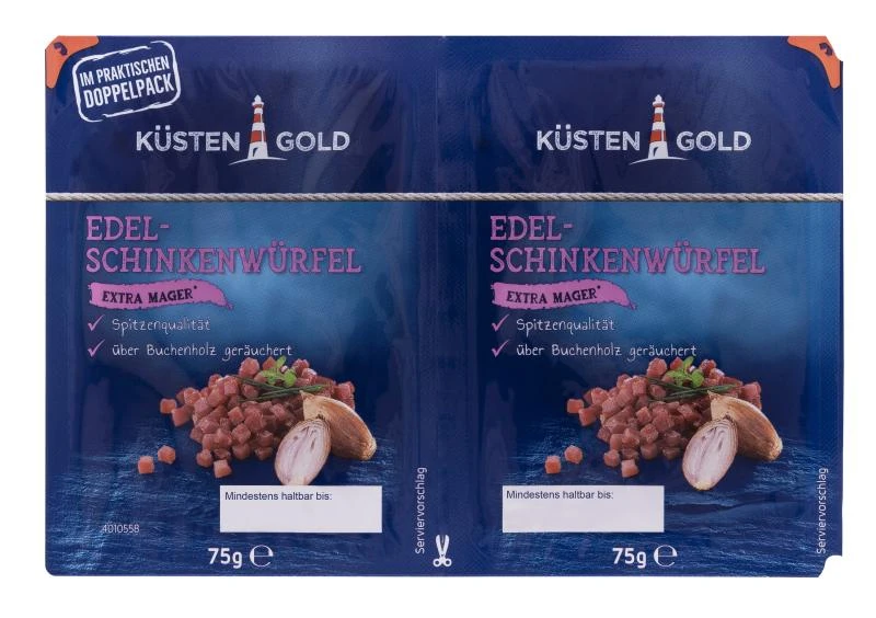 Küstengold Edel-Schinkenwürfel Extra Mager 1 Küstengold Edel-Schinkenwürfel Extra Mager