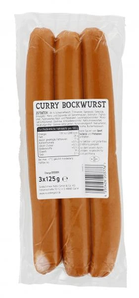 Küstengold Curry Bockwurst 2 Küstengold Curry Bockwurst – Bild 2