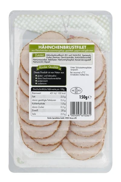 Rümke Hähnchenbrustfilet Classic Natur 2 Rümke Hähnchenbrustfilet Classic Natur – Bild 2