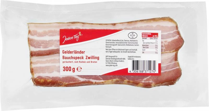 Jeden Tag Gelderländer Bauchspeck Zwilling 1 Jeden Tag Gelderländer Bauchspeck Zwilling