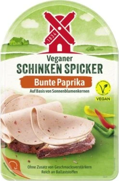 Rügenwalder Mühle Veganer Schinken Spicker Mit Bunter Paprika