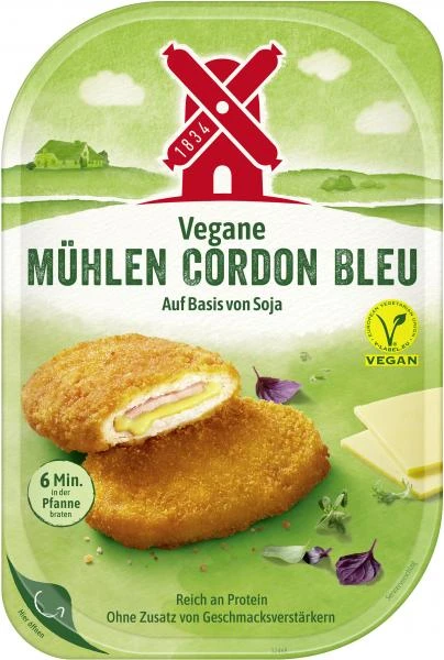 Rügenwalder Mühle Vegane Mühlen Cordon Bleu 1 Rügenwalder Mühle Vegane Mühlen Cordon Bleu