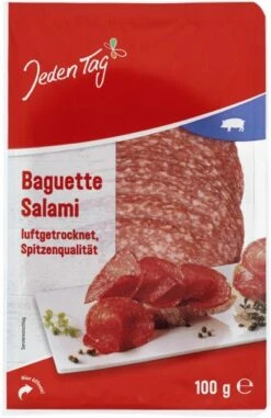 Jeden Tag Baguettesalami Luftgetrocknet