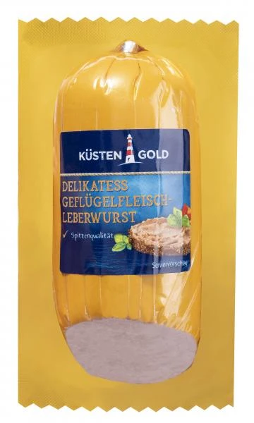 Küstengold Delikatess Geflügel-Fleischleberwurst 1 Küstengold Delikatess Geflügel-Fleischleberwurst