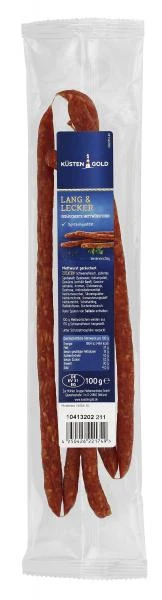 Küstengold Lang & Lecker Geräucherte Mettwürstchen