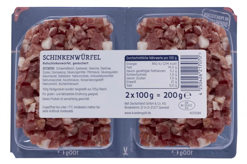 Küstengold Schinkenwürfel 2 Küstengold Schinkenwürfel – Bild 2